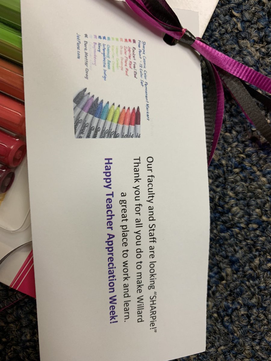 Mailboxes were ready for teacher arrival this morning!  @NPSchools #TeacherAppreciationWeek