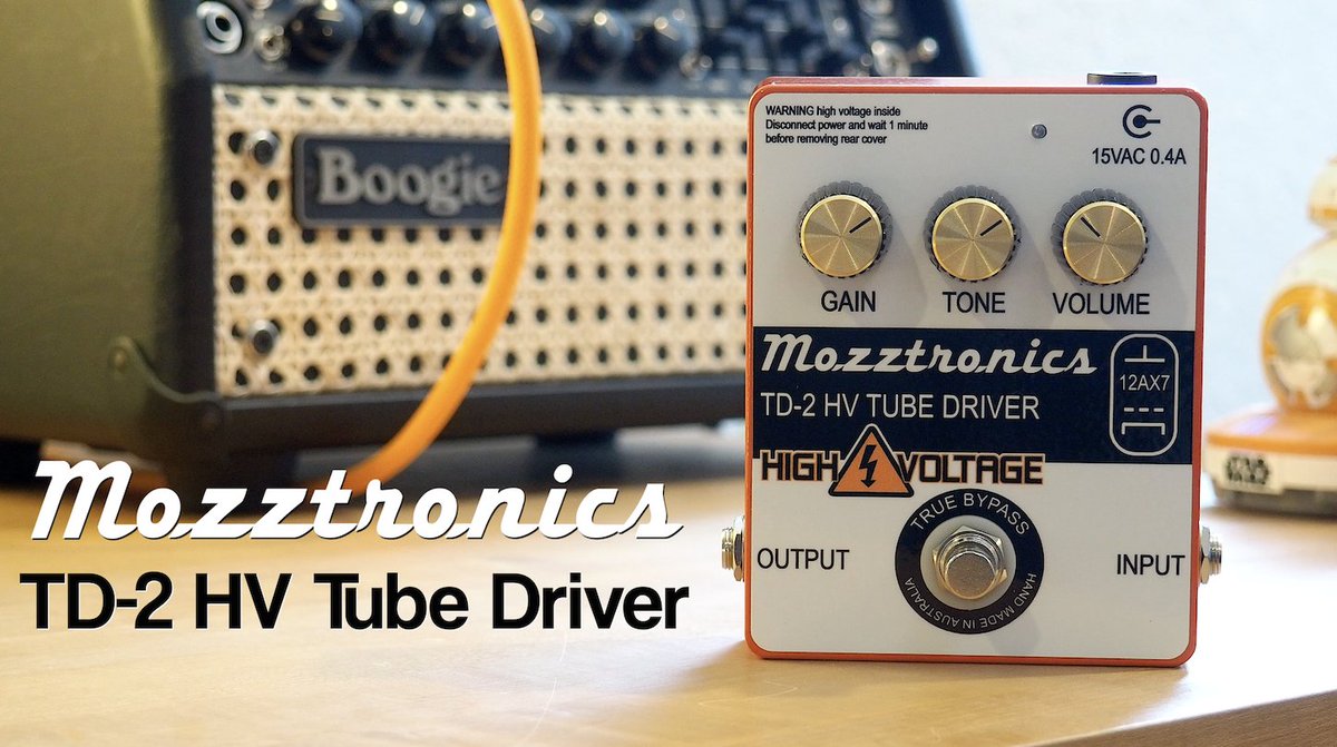 pedaloftheday's tweet photo. MAY THE 4TH BE WITH YOU! Head to our YouTube channel for the FULL video as we explore the #Mozztronics TD-2 HV Tube Driver! π
https://t.co/kyLIYHK4Xt
#pedaloftheday #effectspedals #pedalsandeffects #MayThe4thBeWithYou #MayTheFourthBeWithYou #tubedriver #overdrive https://t.co/xObfHlSUDK