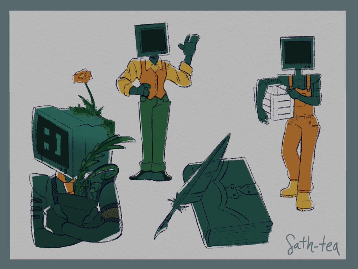 new lore character sketches just dropped 👀 <a href="/sproutsSMP/">SproutsSMP</a>