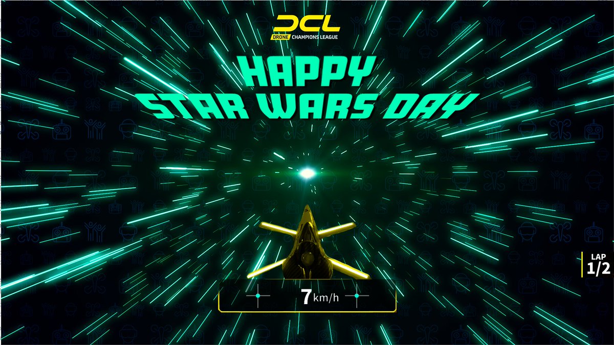 DroneChampionsL's tweet photo. May the 4th be with you! ๐
#starwarsday #starwars #DCL #DCL22 #jedipower #maythefourth #drones #DCLTheGame https://t.co/6XOFOhLLWy