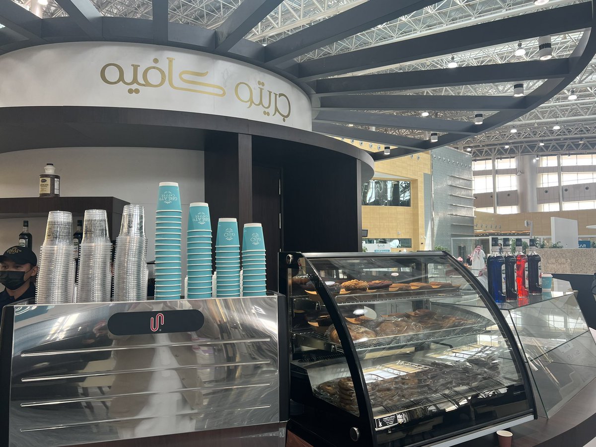 greato_caffee's tweet photo. يسعدنا خدمتكم في فرعنا الرابع في محطة قطار القريات ( سار ) https://t.co/rVs5eyRbru