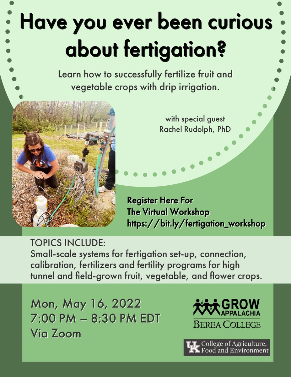 Join us for our fertigation workshop next Monday and learn how to utilize this efficient system to simplify your fertilization routine. Register here: eventbrite.com/e/fertigation-…