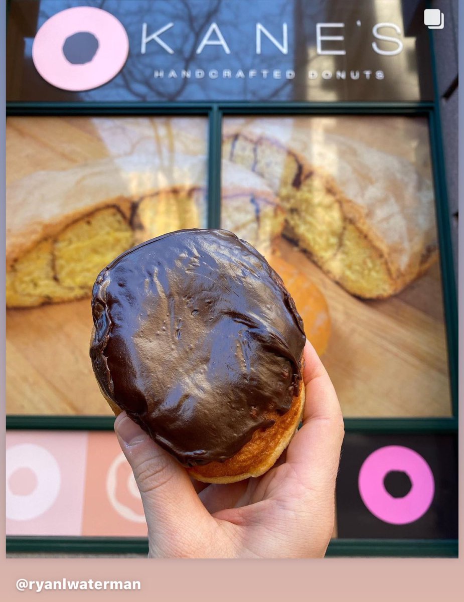 Great day for a Kane’s Boston Cream Donut!🍩❤️🍩