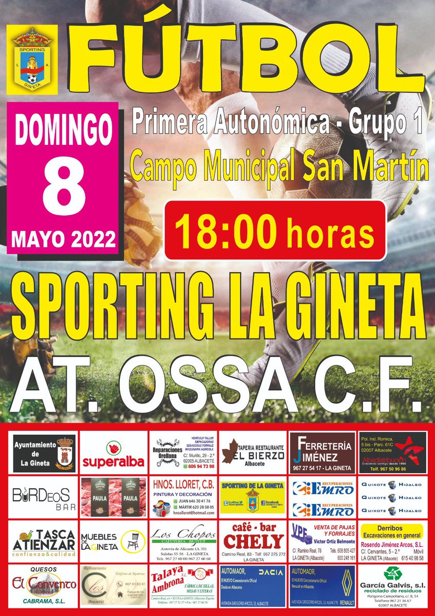 SPORTING LA GINETA tweet media