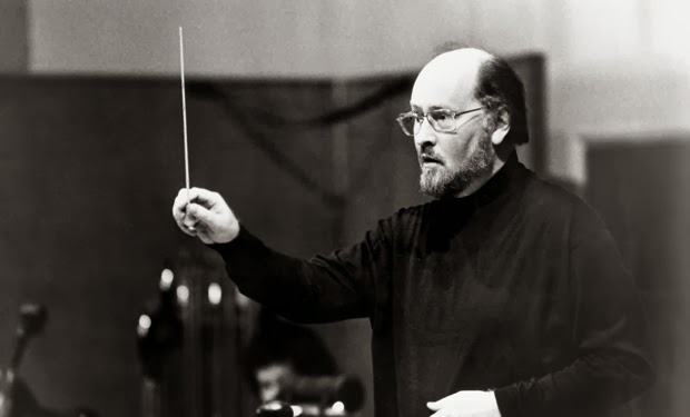 LOC_AV's tweet photo. A long time ago, in a galaxy not so far away, the great John Williams (who turned 90 years young earlier this year) composed the music for a little science fiction film named #StarWars. Read more about this legendary score in our blog!: https://t.co/Jqsi3KjadD #StarWarsDay https://t.co/w7eZTNbdEc