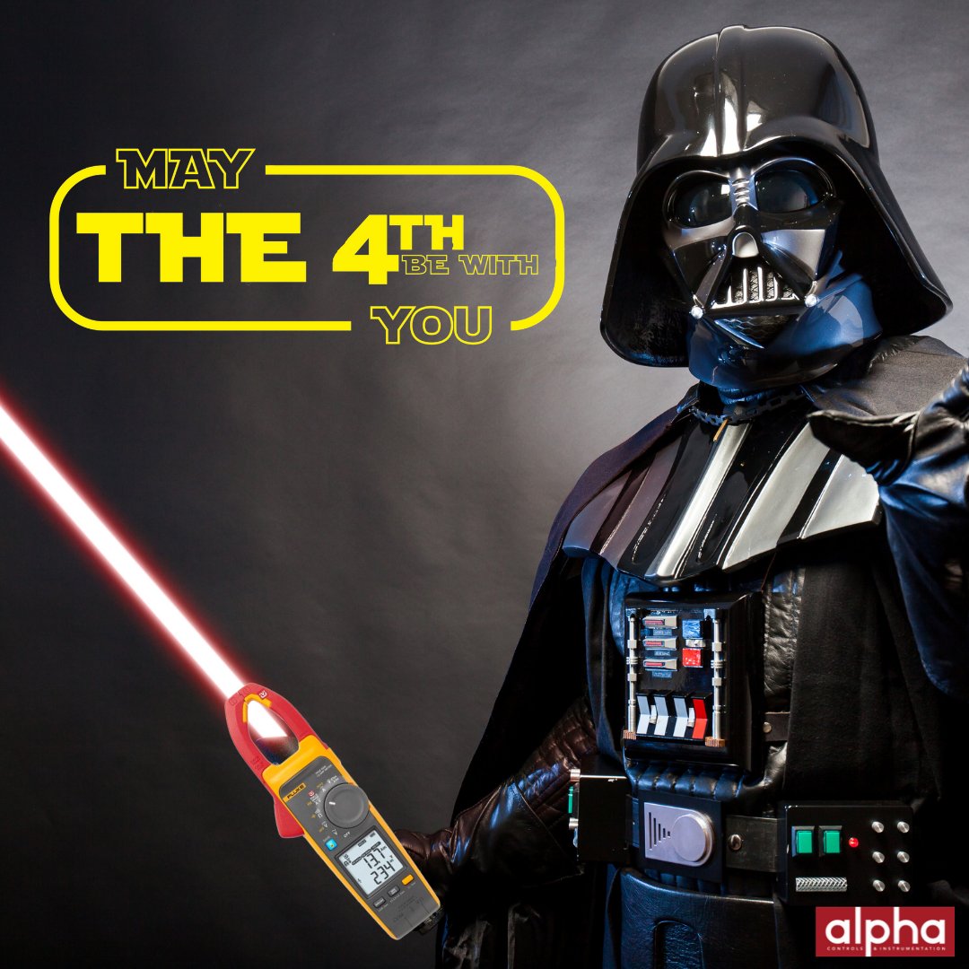 Alpha_Controls's tweet photo. "Fluke, I am your father." @FlukeCorp
May the 4th be with you.
#alphacontrols #instrumentation #may4th #starwarsday #fluke #fluketools https://t.co/0Ft4UZqKmO