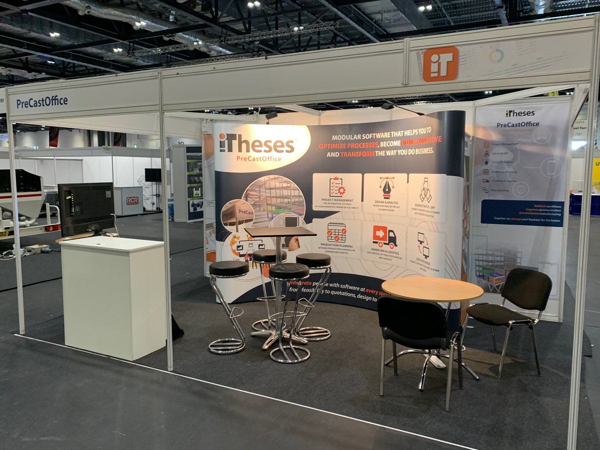 iTheses's tweet photo. Come visit us today (May 4) at Concrete EXPO at The ExCel in London. You can find us at booth CE348!

We will gladly demonstrate the completely renewed AutoFloor Beam and Block module. https://t.co/RBg7yLaB00