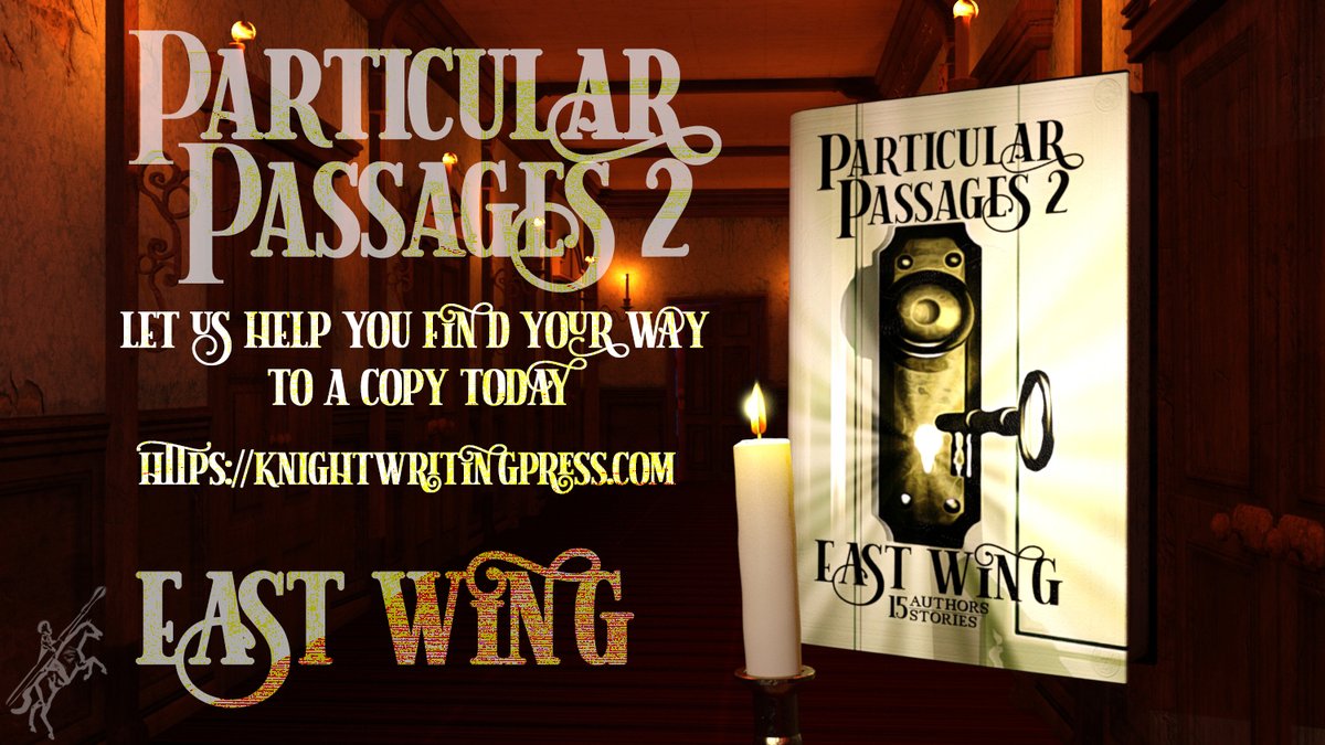 knight_writing's tweet image. Particular Passages 2 is now on sale at all online bookstores and available to order at all others!
Here are universal book links to help you find the ebook:  
books2read.com/u/m2exO1
and, if you want, here is one of our affiliate links:
amzn.to/3vB8Z0E