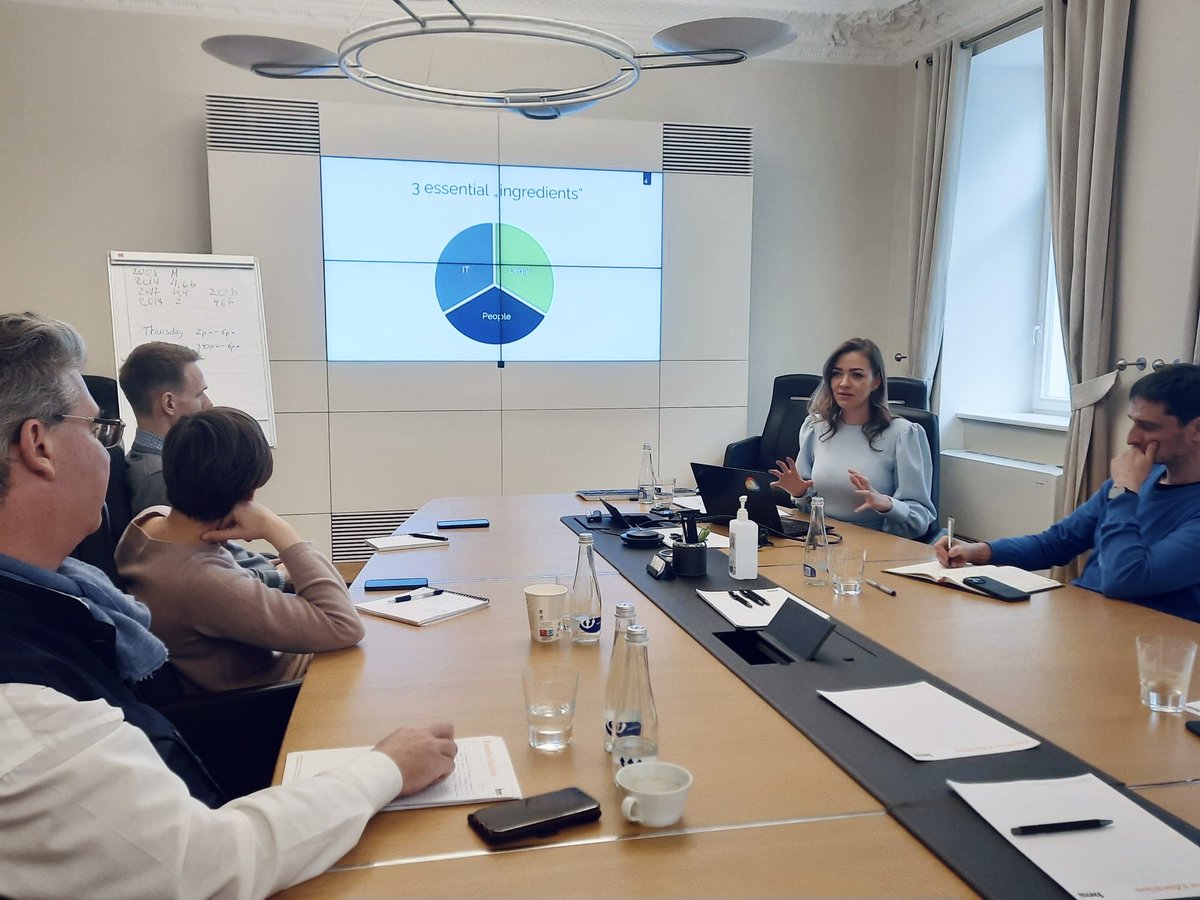 BmiBrussels's tweet photo. The 4th module of Investment and Innovation Academy (Executive Education) directly from the Ellex Valiunas office! For more information about this programme, download the brochure 👉 https://t.co/rooO5NR5XO https://t.co/7m8A7GOkNy