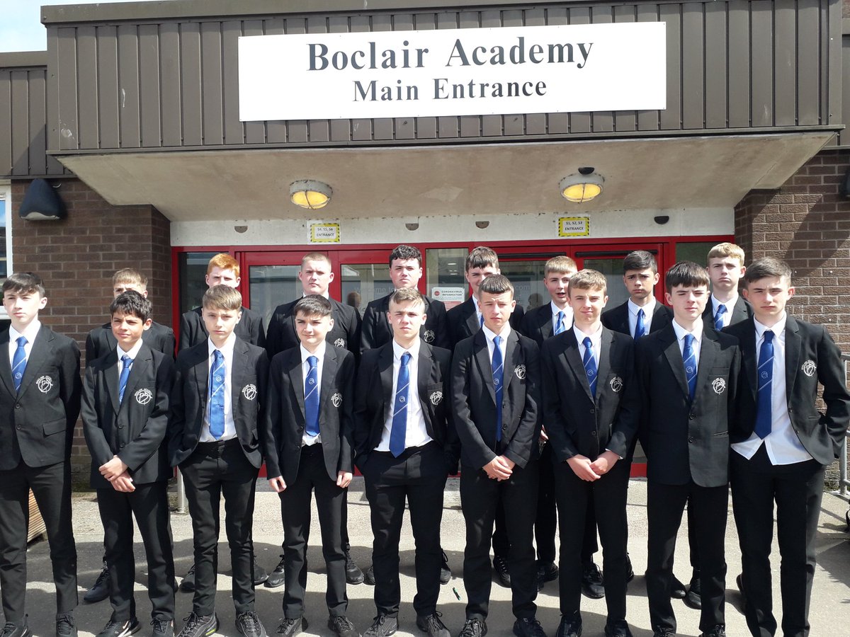 Good luck to our S3 team in the semi finals of the Scottish Cup. # weareboclair