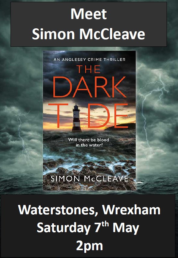If you missed Simon McCleave at last week's Carnival of Words event why not pop and see him this Saturday at Waterstones?

#wrexcarnival 
#simonmccleave 
#waterstones 
#wrecsam2025