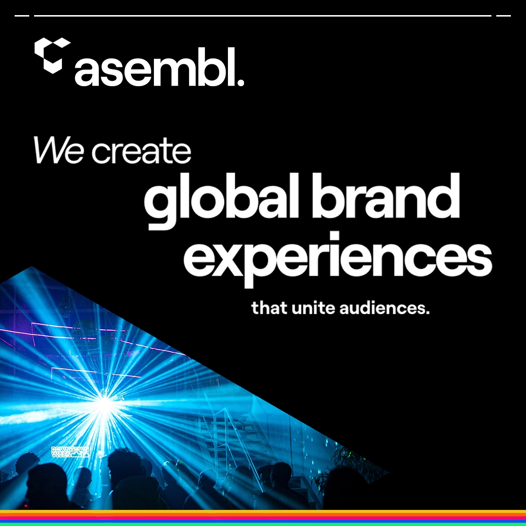 We create global brand experiences that unite audiences.

asembl. is a collective of bold individuals and strategically creative thinkers and doers.
We're here to explode your brand into life and create unforgettable experiences.
 
#events #eventprofs