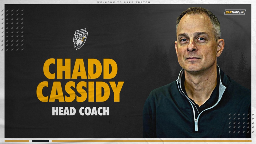 The Cape Breton Eagles have renewed the contract for head coach Chadd Cassidy.  Full story below.

capebretoneagles.com/article/cape-b…