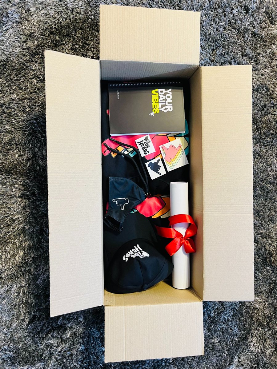 Vibeboxes up for delivery
For India  🇮🇳 - Expect delivery in 5 Days
For International  🗺️- Expect Delivery in 15

Also, we are actively looking for a long term Merch partner, if anyone got links plz DM.