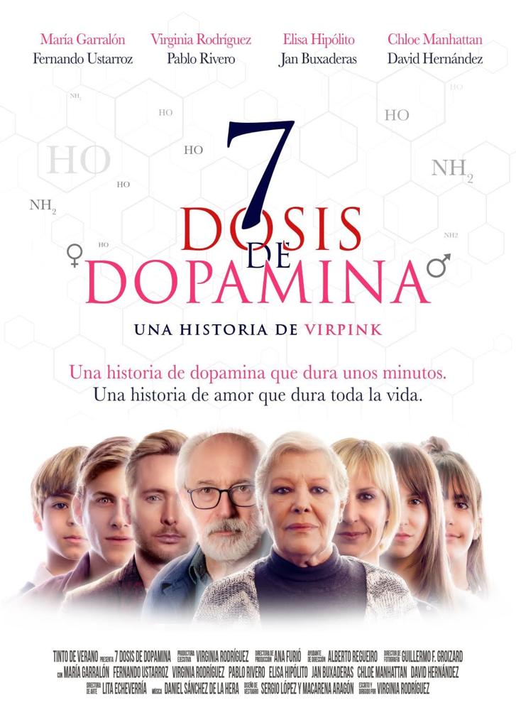 "7 dosis de Dopamina" empieza a volar
Cortometraje de @virpink 

Una historia de dopamina que dura unos minutos
Una historia de amor que dura toda la vida

María interpreta a Marta