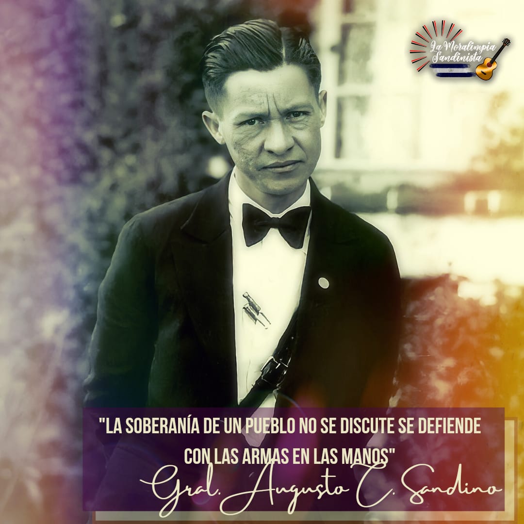 Hellen2HL's tweet photo. #4Mayo Día de la Dignidad Nacional en #Nicaragua "La soberanía de un pueblo NO se discute, se defiende con las armas en las manos" Gral. A. C. SANDINO https://t.co/cMgSzPdhA7