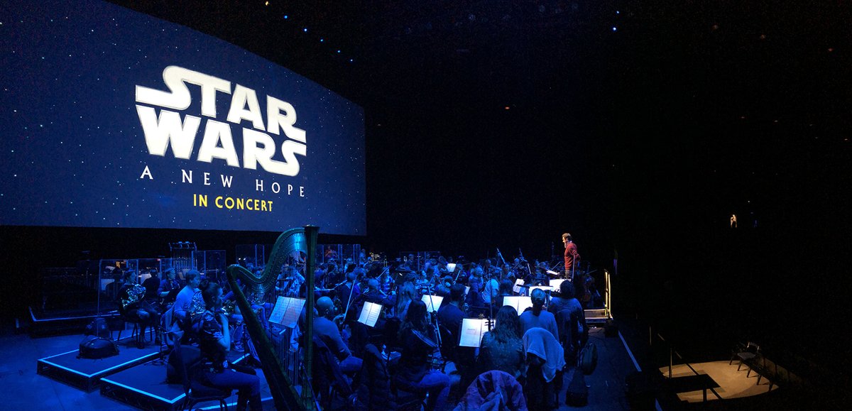 MusicAgencyCom's tweet photo. This #StarWarsDay2022 we throwback to the tours we've worked on for @senbla and @Disney, providing @NovelloOrch musicians and orchestra management to the @StarWarsUK 'A New Hope' (2018), 'The Empire Strikes Back' (2019) and 'Return of The Jedi' (2021/22) in Concert. https://t.co/N9gYW1jO3H