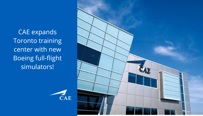 CAE_Inc's tweet photo. Excited to announce the expansion of the #CAE Toronto Training Center for the deployments of a CAE 7000XR Boeing 787 and a CAE 7000XR Boeing 737 MAX full-flight #simulators (FFS) to support our Canadian customers. #CAEpilot #TrainwithCAE #aviation
➡️https://t.co/CIorrAv6d1 https://t.co/LVZXGuAmHp