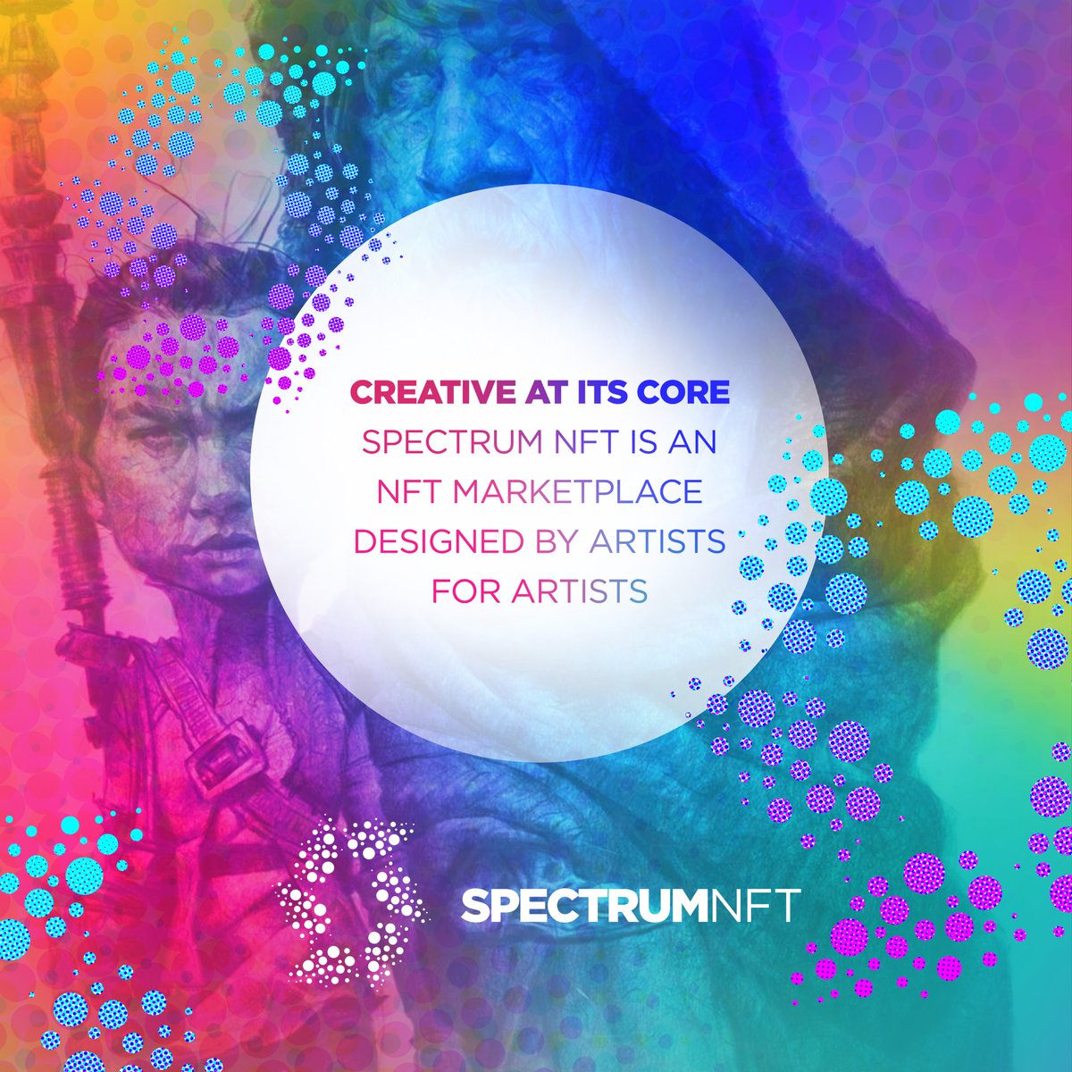 _SpectrumNFT's tweet photo. Why #SpectrumNFT?

#ByArtistsForArtists #ItTakesAllKinds #NFT #Avalanche https://t.co/63QzhIAov4