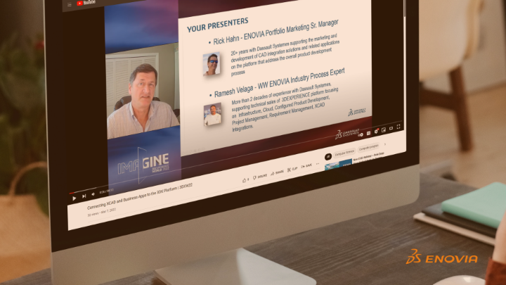 RHahn57's tweet photo. Are you interested in knowing more about connecting #XCAD and business apps to the 3DEXPERIENCE platform?

Listen to Rick Hahn and Ramesh Velaga, @3DSENOVIA and #3DEXPERIENCE Platform experts. 
▶ https://t.co/ynPJSe4WcS https://t.co/nCzBsZyxzr