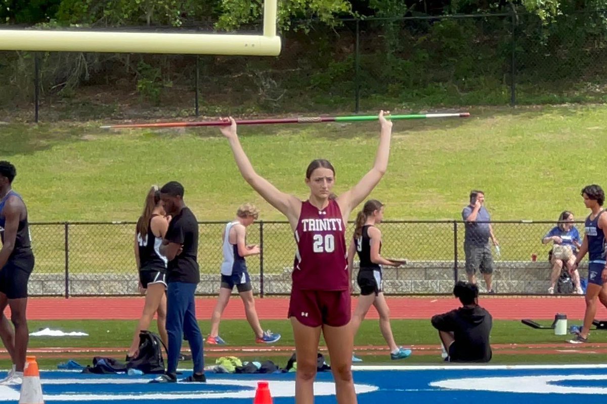 Congratulations to Emma Stites for placing  3rd for javelin and shot put, Daven Woulard for placing 4th in the triple jump and Raylynn Adcock for placing 3rd in the 100m and 300m hurdles.  They qualified to move on to the regional championship this afternoon in Mt. Dora.