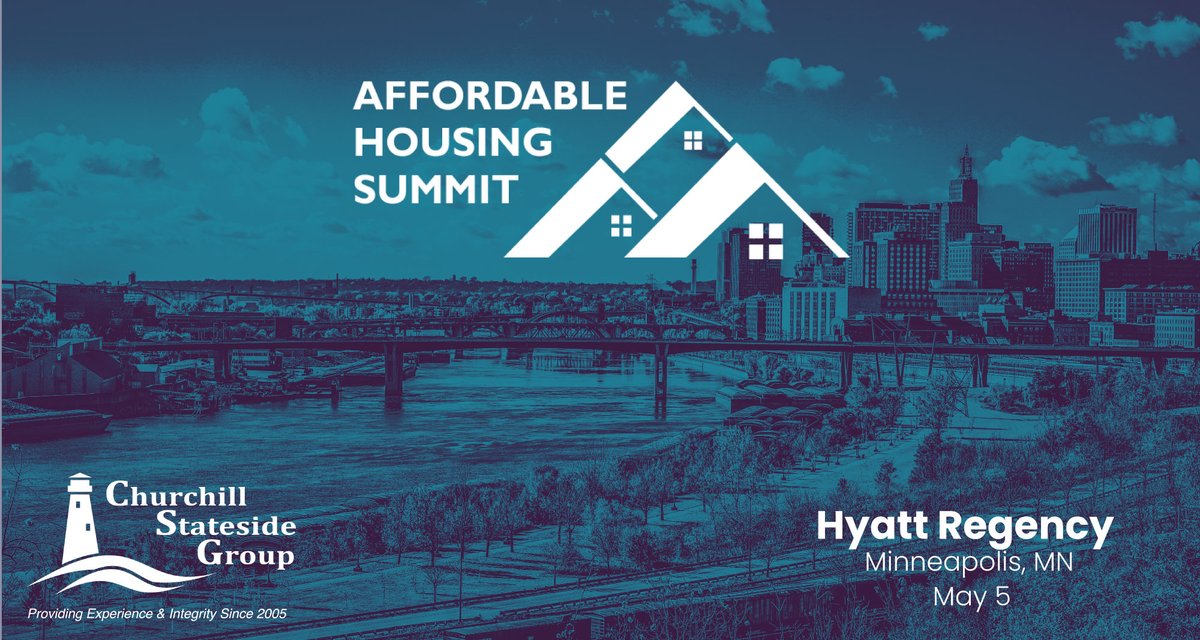 CSGfirst's tweet image. CSG is attending the Minnesota Affordable Housing Summit in Minneapolis, MN at the Hyatt Regency.
.
May 5th in Minneapolis, MN. 
csgfirst.com/contact-us/
.
#csgfirst #affordablehousing
 #lihtc #moleg #mosafehousing #affordablehousingcrisis