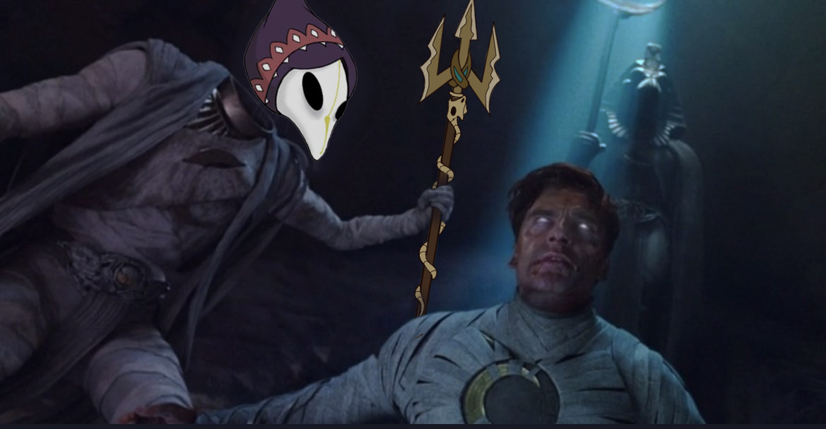 PowerDungeon's tweet photo. #MoonKnight spoilers
•
•
•
•
•
•
•
JAKE OH SHIT and the only thing that matters: Follow US, Let's go to Power Dungeon to find out... 🌒🌓🌔 #NFTs #OpenSeaNFT https://t.co/dKlwoSL3rN