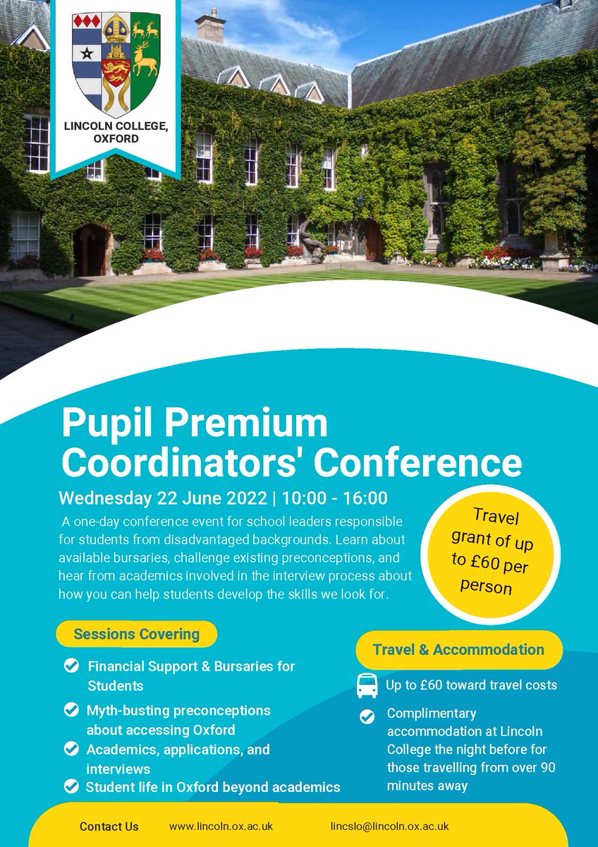 We're excited to tweet applications for our one-day conference for school leaders responsible for students from disadvantaged backgrounds. Deadline 9am on Tues 7th June APPLY NOW! tinyurl.com/387ewavw