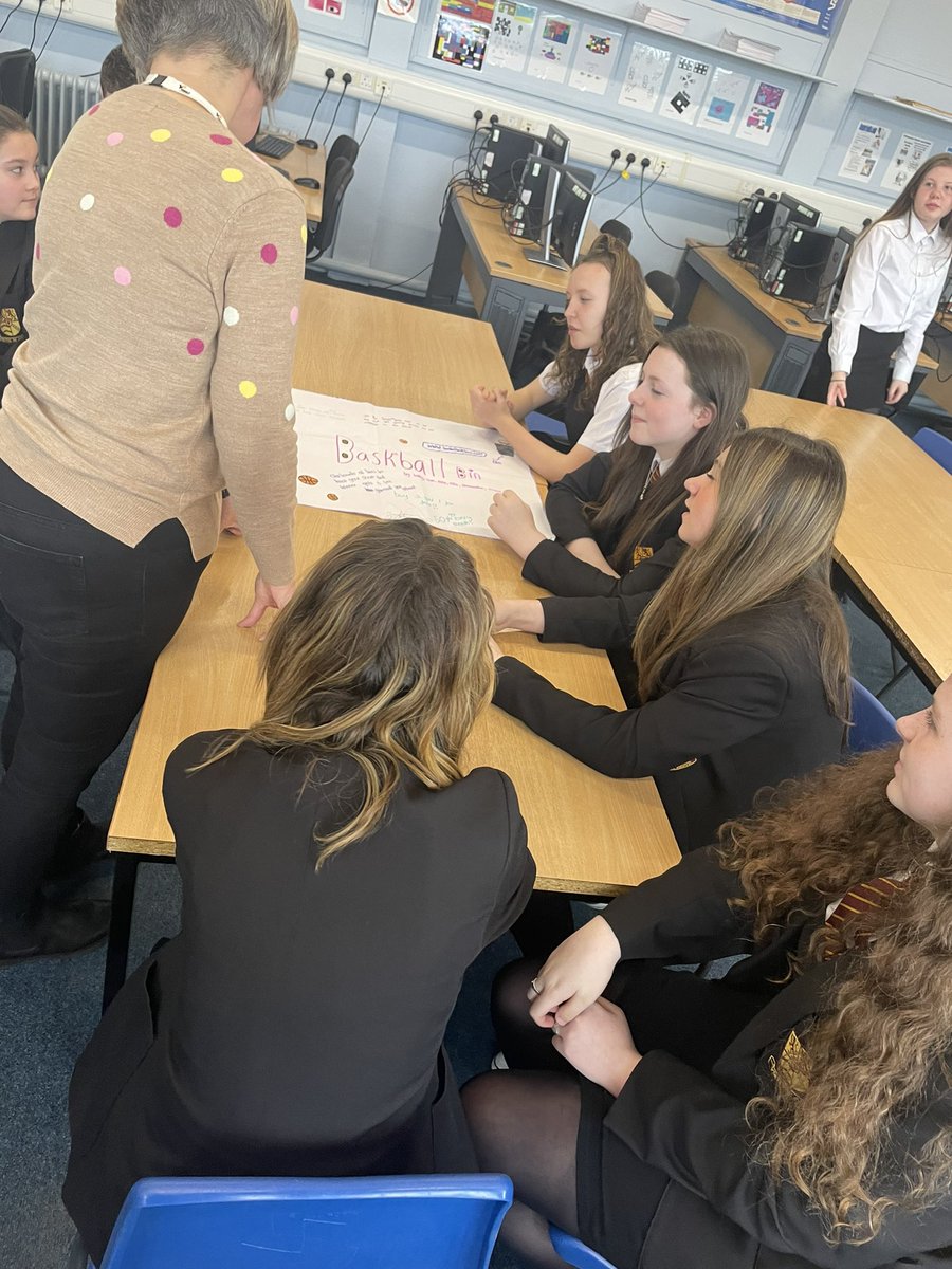 MissNunn_7's tweet photo. Brilliant day with Marie from @YE_Scotland coming in to talk our S1’s about their Circular Economy Challenge ideas! So helpful and got pupils really excited for the challenge! Can’t wait for the showcase in June😆 https://t.co/Iwv3heci5E