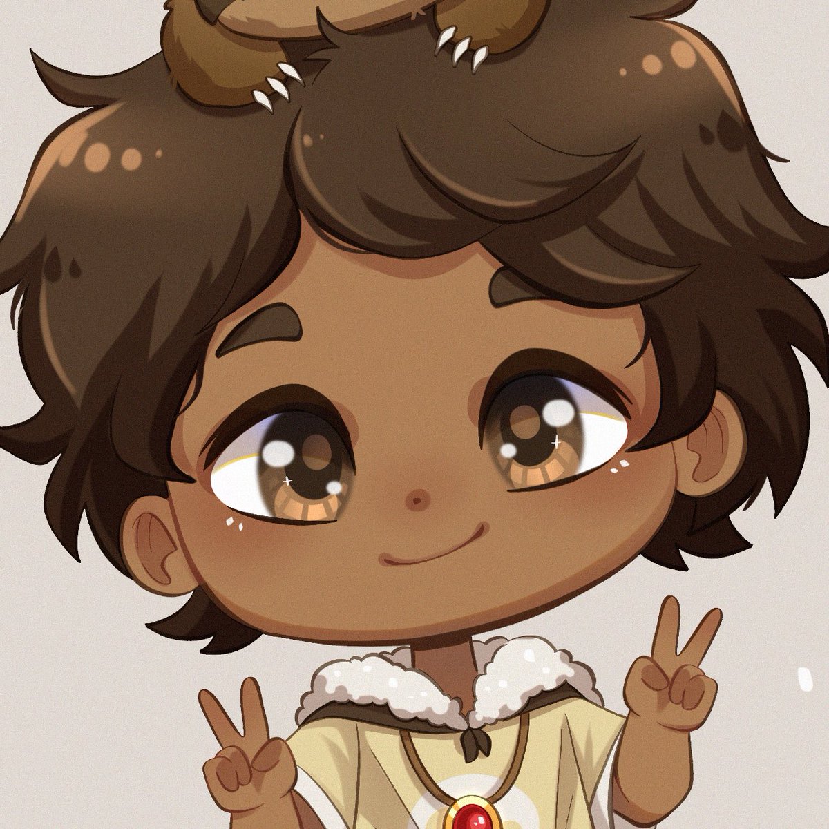 É… Ainda amo desenhar Chibis 🧡

Chibi para @krasic9927 gracias!