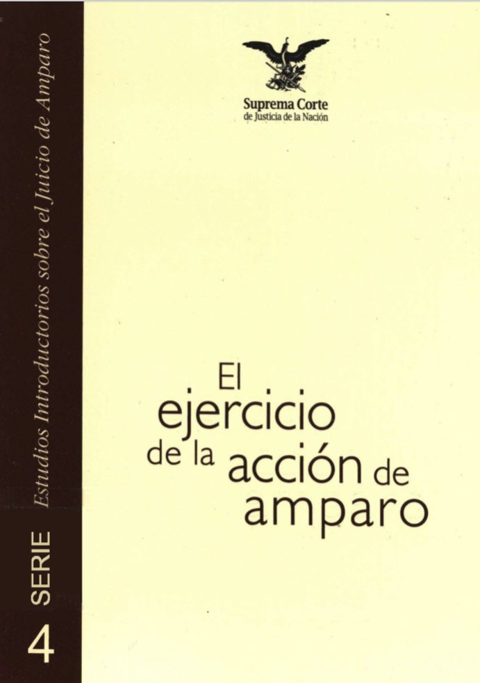 AnaLuisaOrdezS1's tweet image. Qué haríamos sin el amparo?? 😬

Descargue gratis esta maravillosa obra cortesía de la @SCJN 
👇🏻
sistemabibliotecario.scjn.gob.mx/sisbib/2019/00…