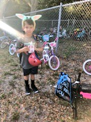 The force is strong with these ones!Galactic greetings from Roosevelt Elementary, in Cocoa Beach, who celebrated #BikeRollToSchoolDay by passing out safety goodies, treats, and having a themed poster contest. Shout out to Jedi Master, PE Coach Sirounis! 🌌🚲🛴🛹