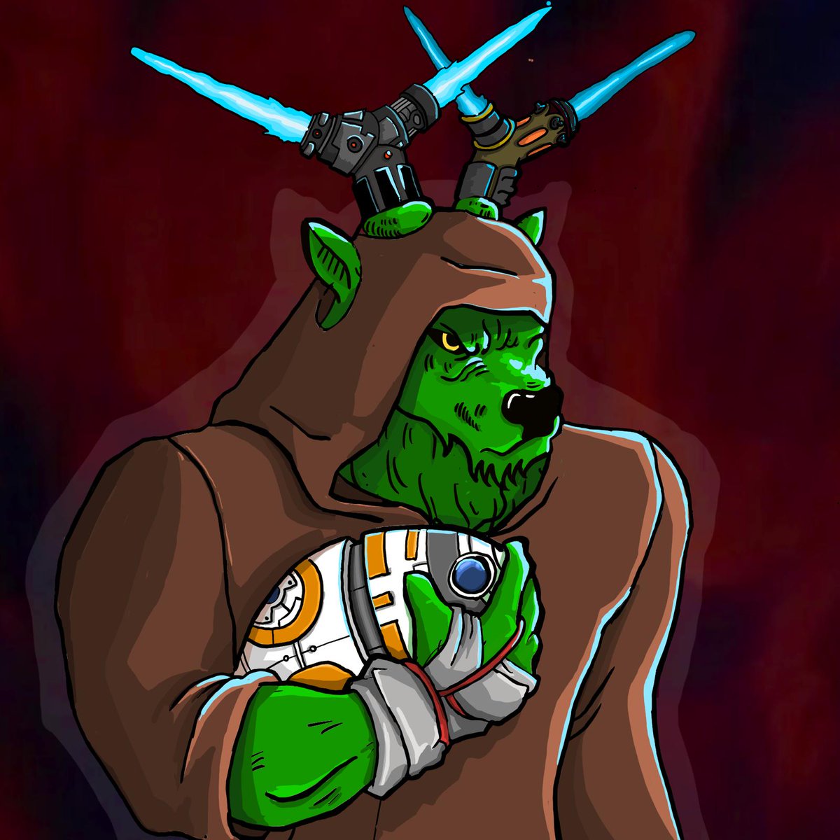 May <a href="/TheMetaFL/">MFL</a> be with you..🔋 1/1 Mintable #ETH #NFT