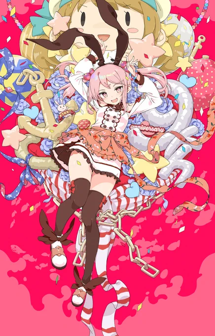 9thザザナミ"ヂャン 新刊の表紙になったりクリアファイルになったりする予定だ! 