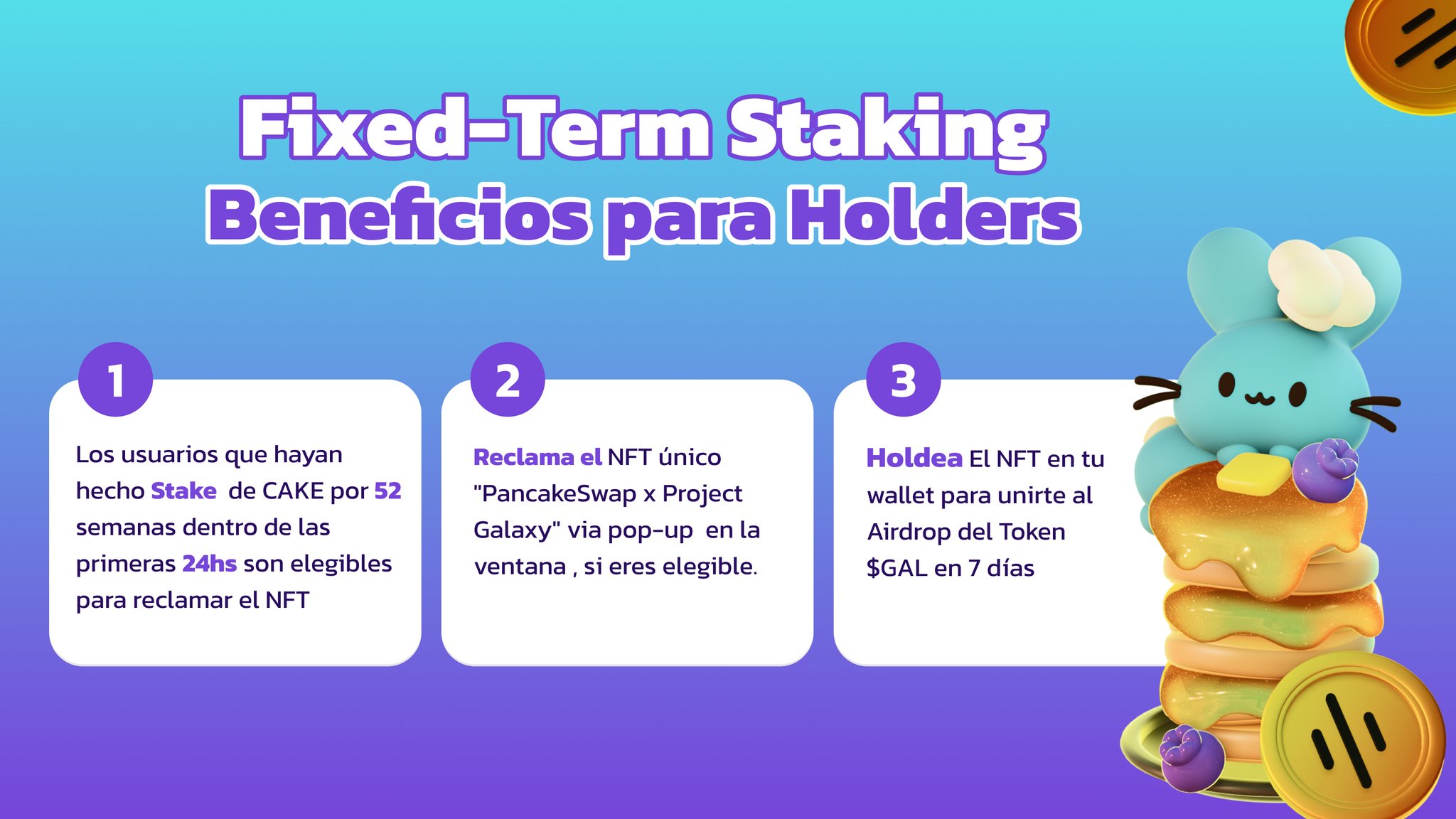 PancakeSwap Español (Oficial)🥞 on Twitter "Para participar 👉 · Verás