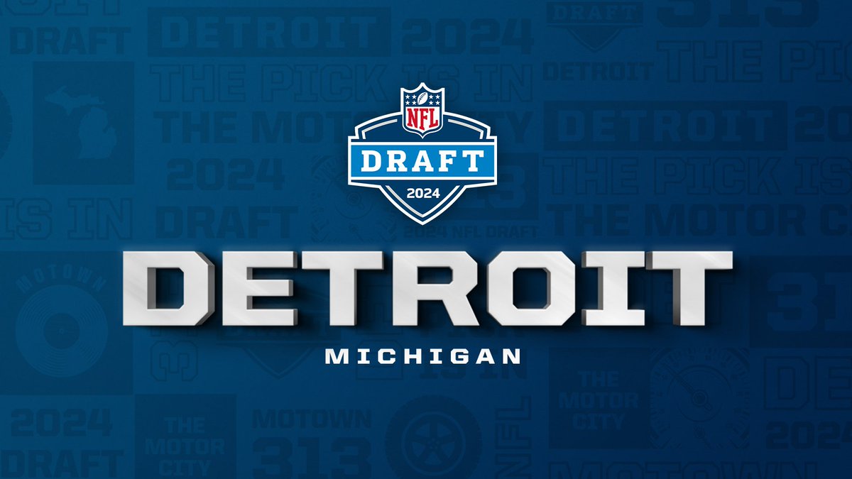 'Everyone's going to see what a great sports region this is. I can't wait.' @Lions Legends @LomasBrown75 and Jason Hanson couldn't be more excited to bring the 2024 @NFL Draft to downtown Detroit! bit.ly/3L1D9Q1.