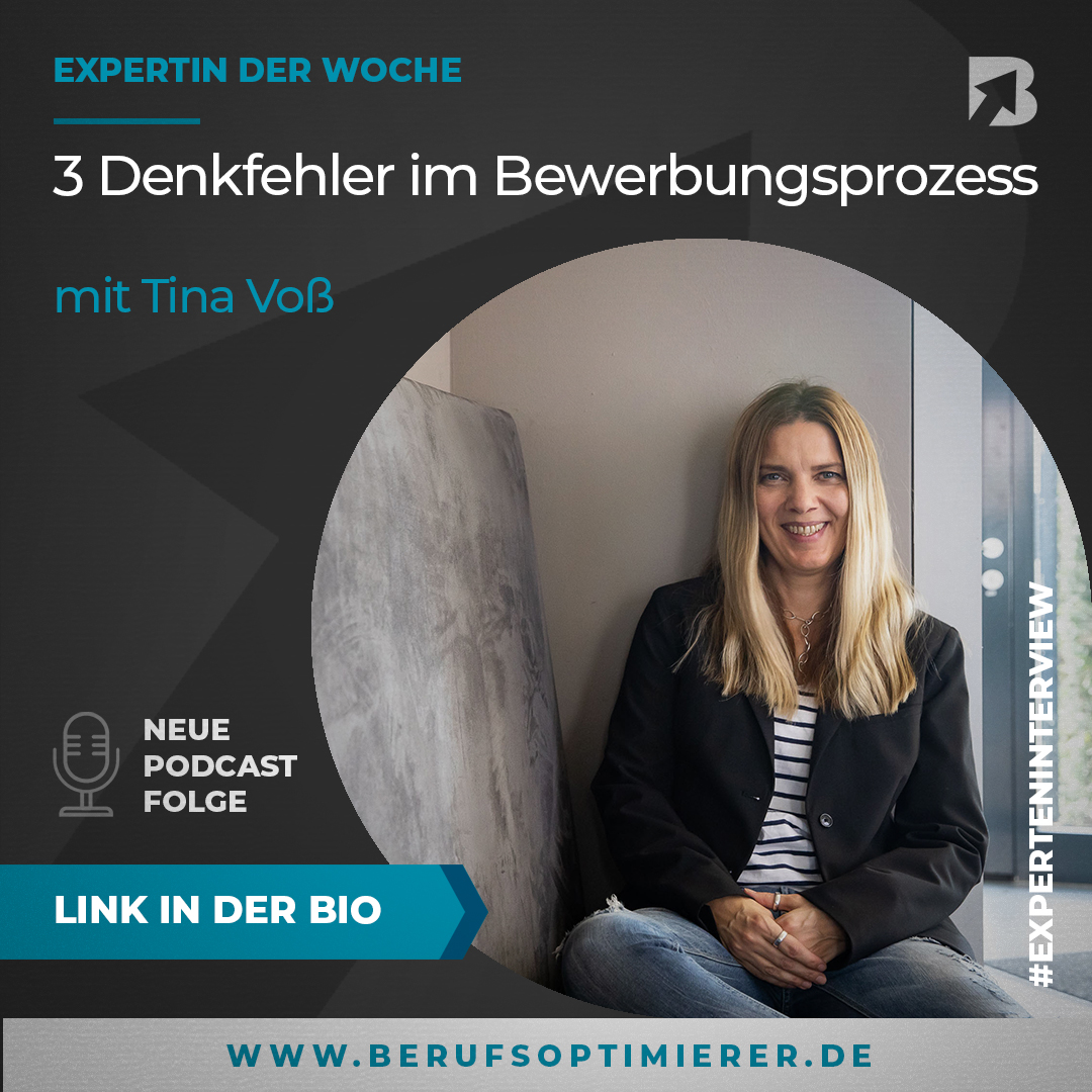 Berufsopti's tweet photo. Experteninterview mit @vos_tina 

3 Denkfehler im #Bewerbungsprozess

#podcast #berufsoptimierer https://t.co/WAM0v1rL7Z