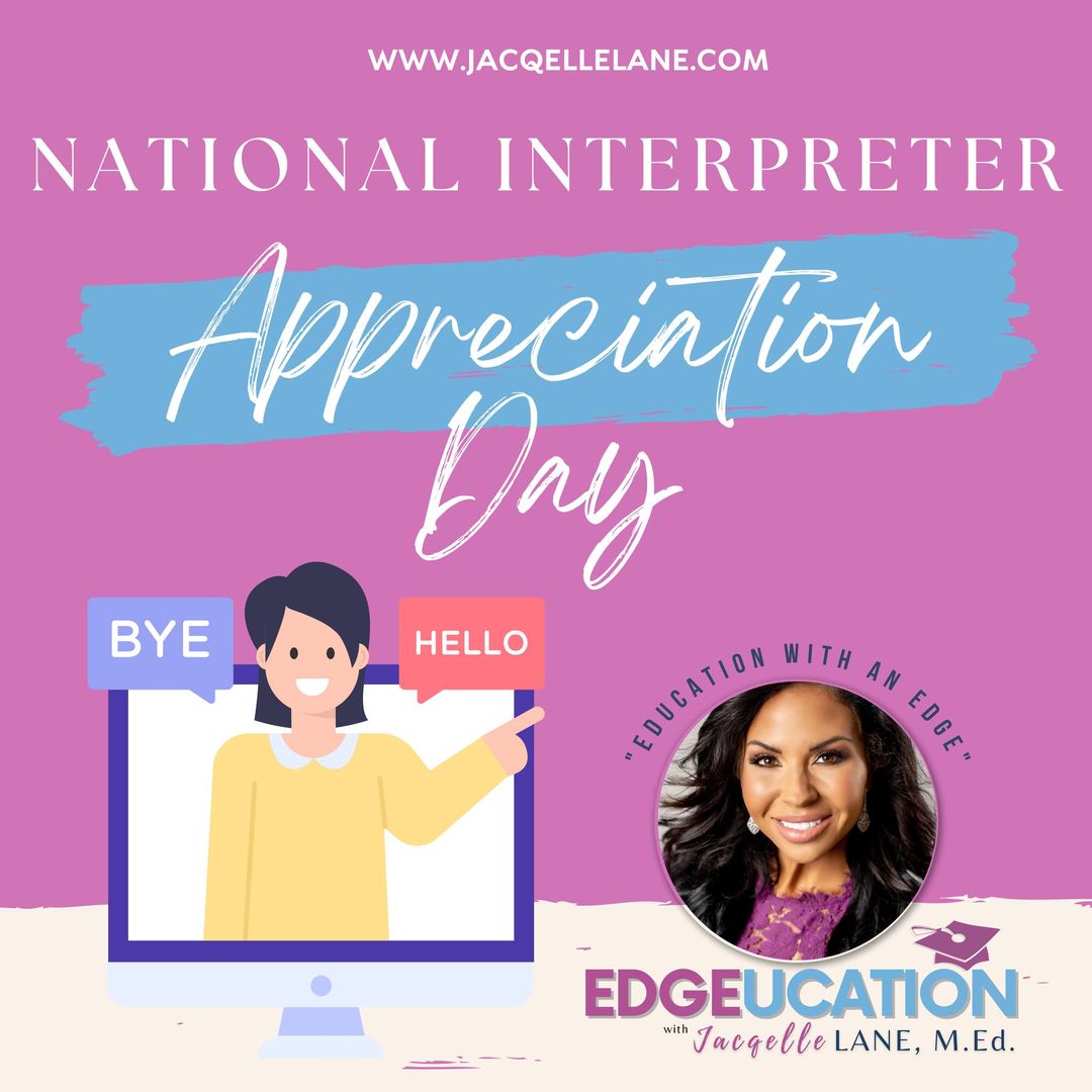 jacqelle_author's tweet image. Happy National Interpreter Appreciation Day! 
Sometimes we speak different languages, but our hearts are the same. ~Mykyta Isagulov

To learn more about my mission and purchase your copy today, go to jacqellelane.com/every-child-ma…
.
.
.
#everychildmatters #author #secondbook #education