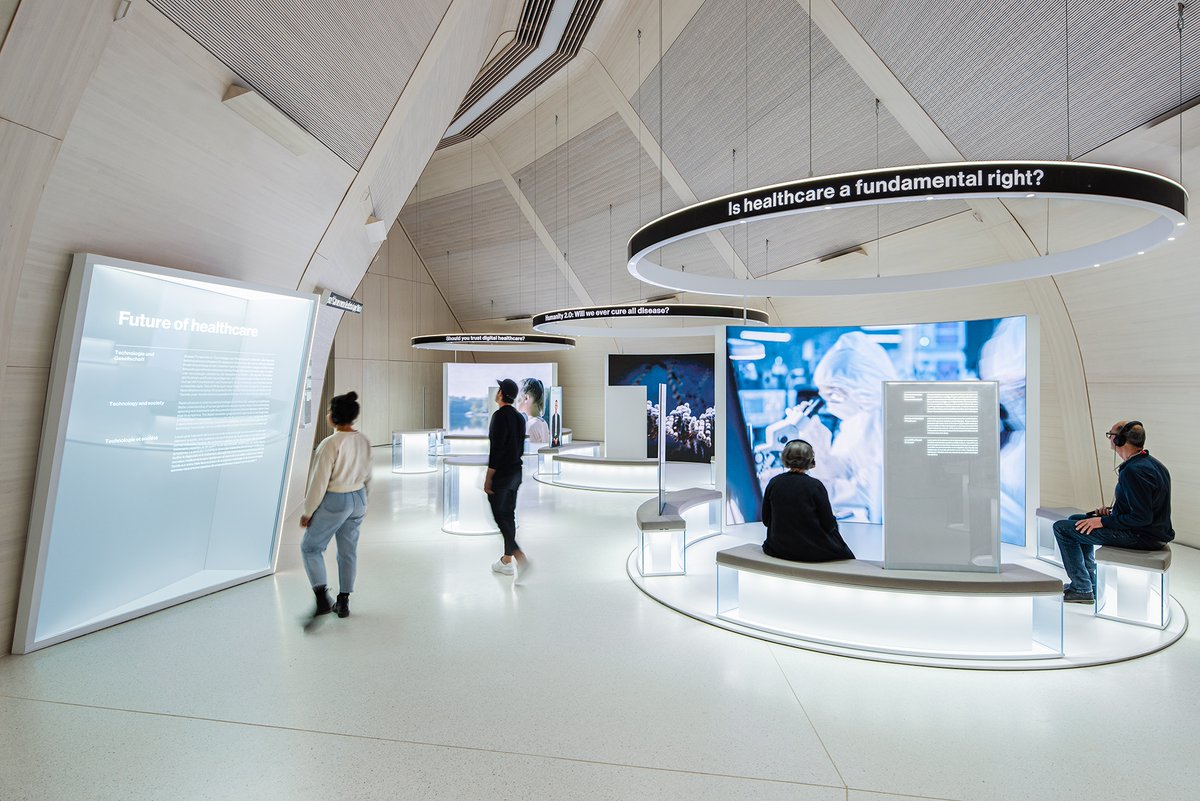 AT_BRUECKNER's tweet photo. Now open!
First look at our new exhibition "Wonders of Medicine" @Novartis_CH Pavillon, Basel.
Find out more: https://t.co/vXdYctugno
#atelierbrueckner #ATB25 #NovartisPavilion #NovartisCh #FirstView #NewExhibition #WondersOfMedicine #Medicine #History #NovartisCampus #Basel https://t.co/nknWCiIzvt