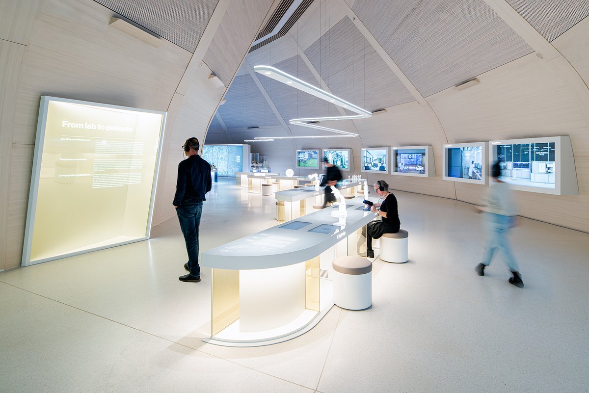 AT_BRUECKNER's tweet photo. Now open!
First look at our new exhibition "Wonders of Medicine" @Novartis_CH Pavillon, Basel.
Find out more: https://t.co/vXdYctugno
#atelierbrueckner #ATB25 #NovartisPavilion #NovartisCh #FirstView #NewExhibition #WondersOfMedicine #Medicine #History #NovartisCampus #Basel https://t.co/nknWCiIzvt