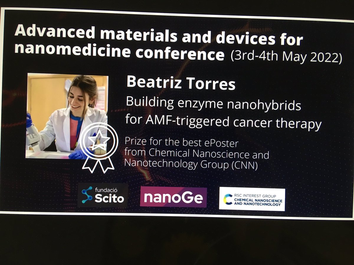 Congratulations <a href="/BeatrizTorresH/">Beatriz Torres Herrero</a> for the poster prize at the #AMA4MED conference!!!! 🎉🎉🎉🎉