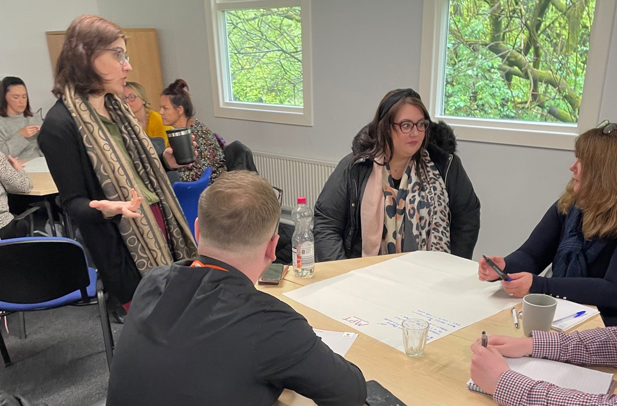 Our mentors meet often to discuss best practice when supporting people into work. Today we spoke about maximising our partnerships. We were joined by guest John Cain, who spoke about how we can develop links to find and prepare participants for job interviews with <a href="/BT/">BT</a>.