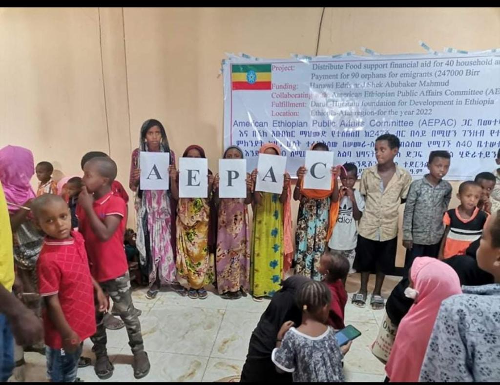 AmericaEthiopia's tweet photo. Ethiopian-Americans fundraised for orphans in #Afar at an event organized by AEPAC, @GleanEthiopia &amp; @EA_DevCouncil. Funds will help provide food support to 40 households &amp;clothing to 90 orphans who are victims of TPLF terrorism. Thank you to Hanawi Idris &amp;Afar community leaders. https://t.co/7oTr73rJ8I