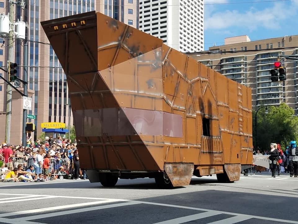 VycomPlastics's tweet image. May the 4th be with you! This Sandcrawler was constructed using Vycom sheet products &amp;amp; would make any Jawa proud! We love seeing creative uses for our materials, &amp;amp; this one was out of this world. 🚀 

Learn more: vycomplastics.com/product-famili…

#Celtec #Vycom #PremiumSignboardSolutions