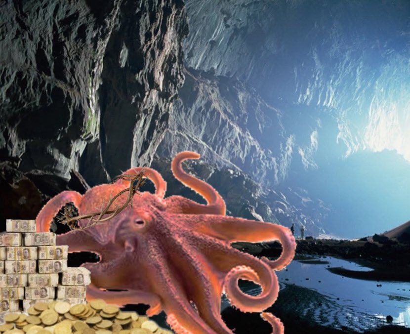 madyyfischer's tweet photo. all i took away from the ap lit exam: octopus jesus https://t.co/1n0wKUpbQU