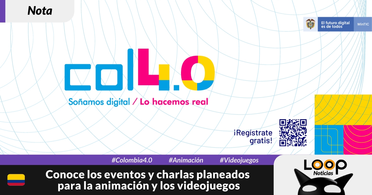 Este 5, 6 y 7 de Mayo vuelve @Col4punto0 ! En esta #NoticiaLOOP resaltamos varias conferencias con sabor latino de grandes exponentes nacionales e internacionales en animación y videojuegos para que puedas agendarte y aprovechar este evento al máximo 😺

loop.la/blog_theme/96/…
