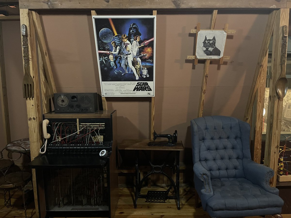 It’s Star Wars Day. Did you know that movie came out the same year I came to live here at the Museum? We have a poster of it over in Grandma’s Attic. I would have made a great Jedi. May the 4th be with you!