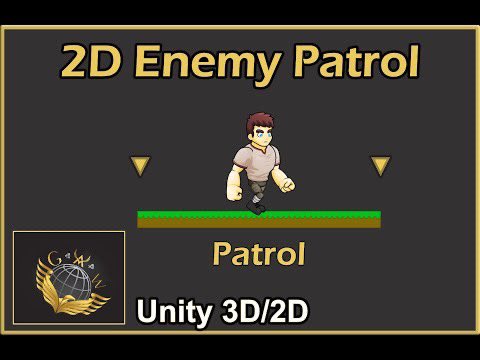 GameAssetWorld's tweet photo. Unity - 2D enemy patrol 

YouTube:
https://t.co/0NQeqeHx26…

#unity3d #gamedev #indiedev #tutorial
#unityprogramming  #unity3dengine #unitytutorials #unitytips #indiegame #indiegames #indiegamedeveloper  #unity3dgame https://t.co/xdgEBW7WgM
