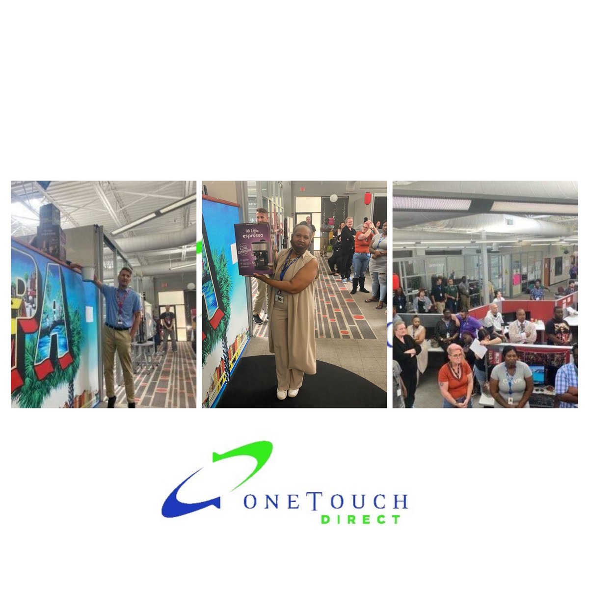 OneTouchDirect's tweet photo. It's always a great day when you're on BROADWAY! π€© Our Broadway team recognized and celebrated a few of our Top Performers with some amazing prizes. π Will you be next?! #onetouchdirect https://t.co/4FGegi1Tdl