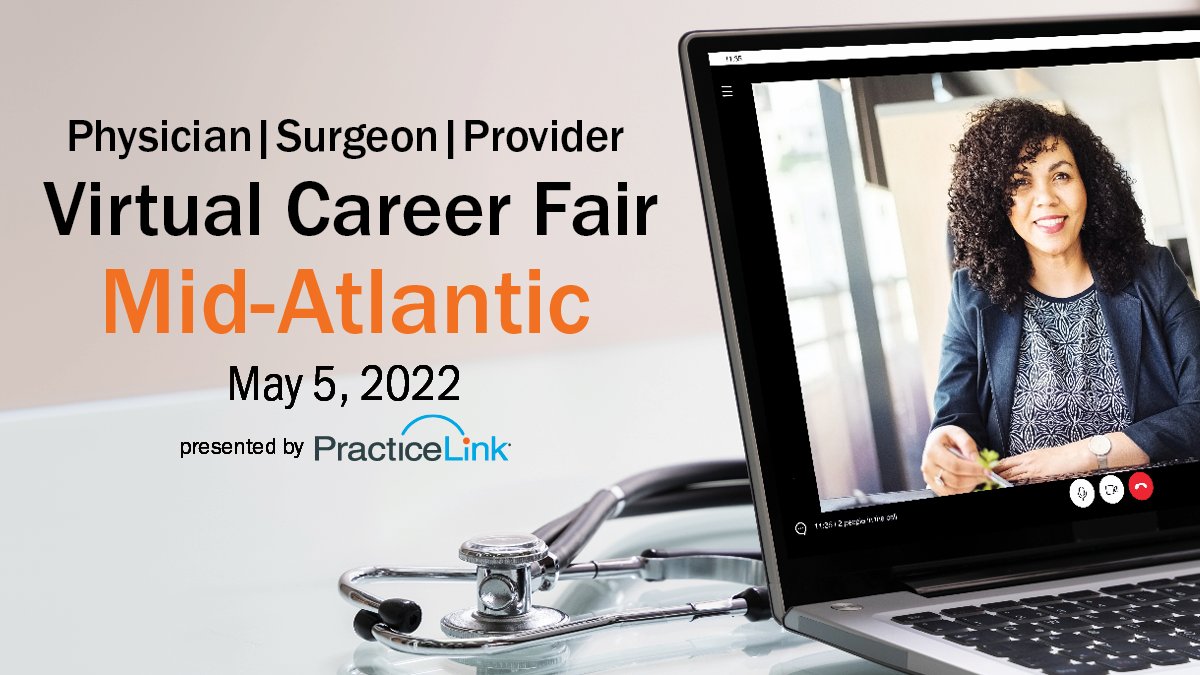 PracticeLink's tweet photo. Tomorrow nightβs #PracticeLink Virtual Career Fair starts at 5 pm EDT. Get ready to explore physician and APP jobs throughout the country and get student loan repayment insights from @NavigateStudent.
Sign up here: https://t.co/xeVsmf912A https://t.co/awXnBwJiQx